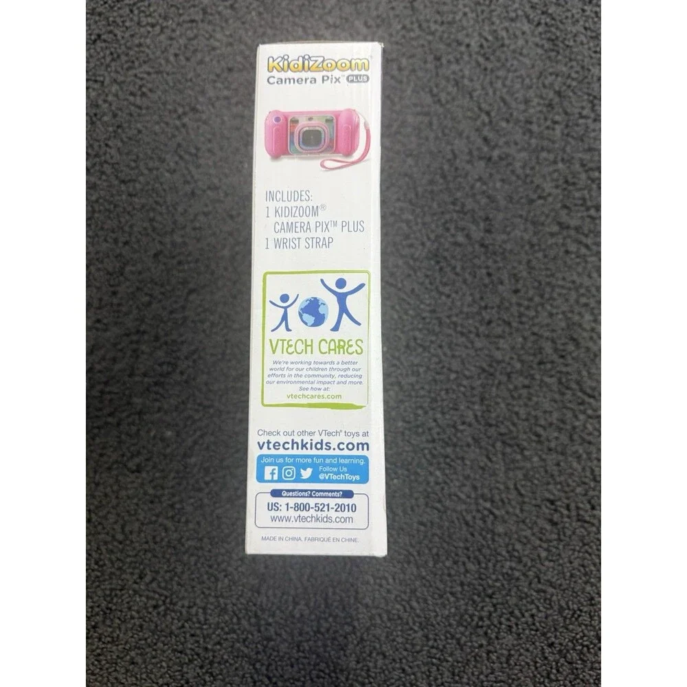 VTECH KidiZoom Camera Pix Plus Kids Digital Camera / Video Camera - Pink